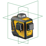 Laser krzyżowy zielony 360° Nivel System CL3D-G