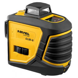 Laser krzyżowy zielony 360° Nivel System CL3D-G