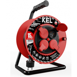 Przedłużacz na bębnie KEL 15m 3X1,5 W-97782
