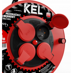 Przedłużacz na bębnie KEL 15m 3X1,5 W-97782