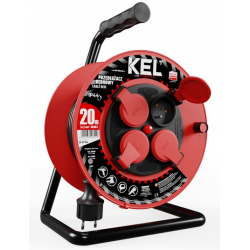 Przedłużacz na bębnie KEL 20m 3X1,5 W-97784