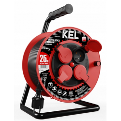Przedłużacz na bębnie KEL 25m 3X1,5 W-97054