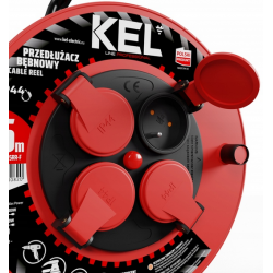 Przedłużacz na bębnie KEL 25m 3X1,5 W-97054
