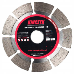 TARCZA DIAMENT BETON CLASSIC-C 125MM 10-1031