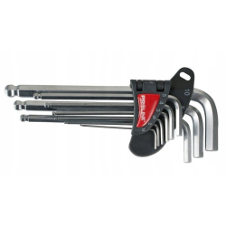 KLUCZE IMBUSOWE Z KULKĄ 9EL 1.5-10MM PROLINE 48329
