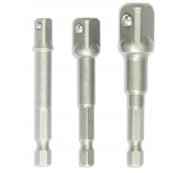 ZESTAW ADAPTERÓW DO NASADEK DEDRA 18A1003 3SZT