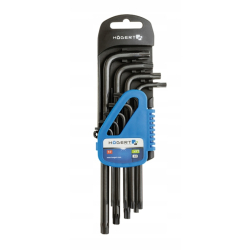 Zestaw kluczy torx 9 el Hogert HT1W816