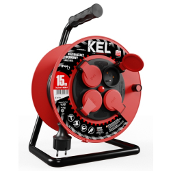 Przedłużacz bębnowy KEL 15M 3X1,5 W-97782