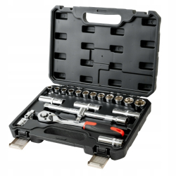 ZESTAW KLUCZY NASADOWYCH CRV 1/2" 20 SZT PRO