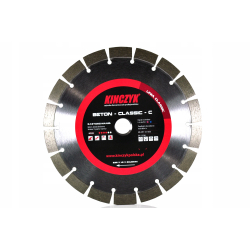 Tarcza diamentowa KIŃCZYK 230 mm BETON-CLASSIC-C