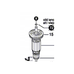 BOSCH GBH 4 DFE- Wirnik z wentylatorem 230V nr. 3