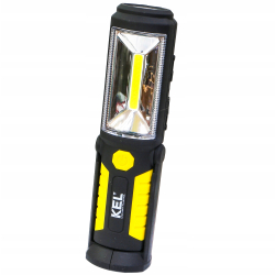 Latarka diodowa LED KEL LW-1PB czarno-żółta
