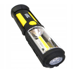 Latarka diodowa LED KEL LW-1PB czarno-żółta