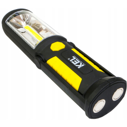 Latarka diodowa LED KEL LW-1PB czarno-żółta